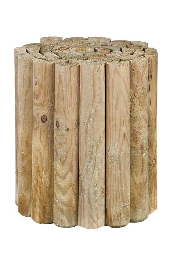 Půlená řetězová palisáda 20 x 250 cm