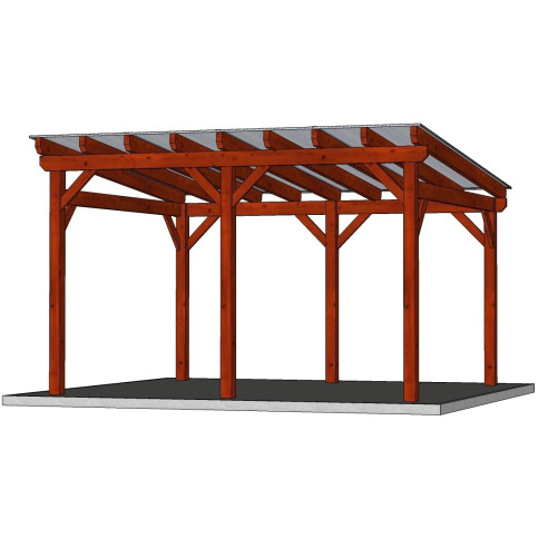 Zastřešená pergola Linda 28