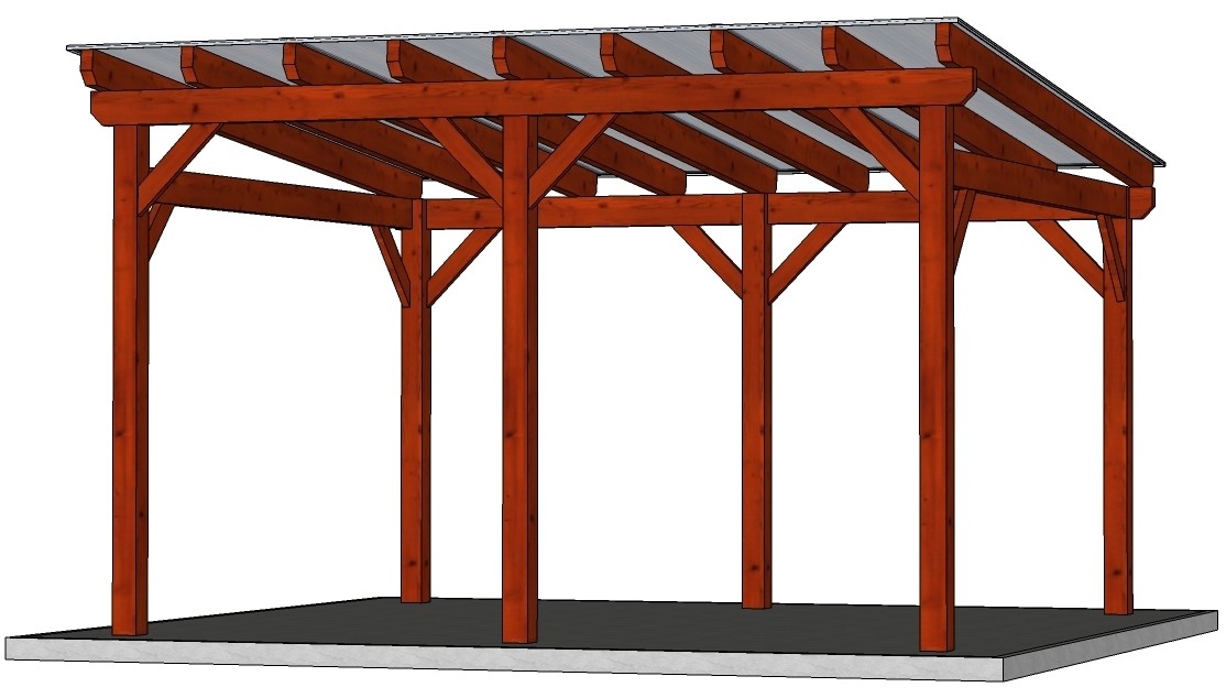 Zastřešená pergola Linda 28 Bronz