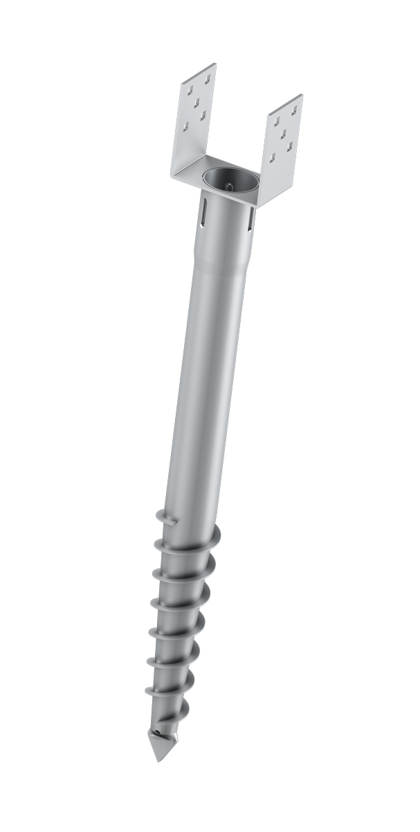 Zemní vrut Bayo.s s fixní patkou U-120 mm