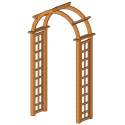 Zahradní pergola  oblouk
