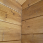 Detail vnitřního rohu altánu