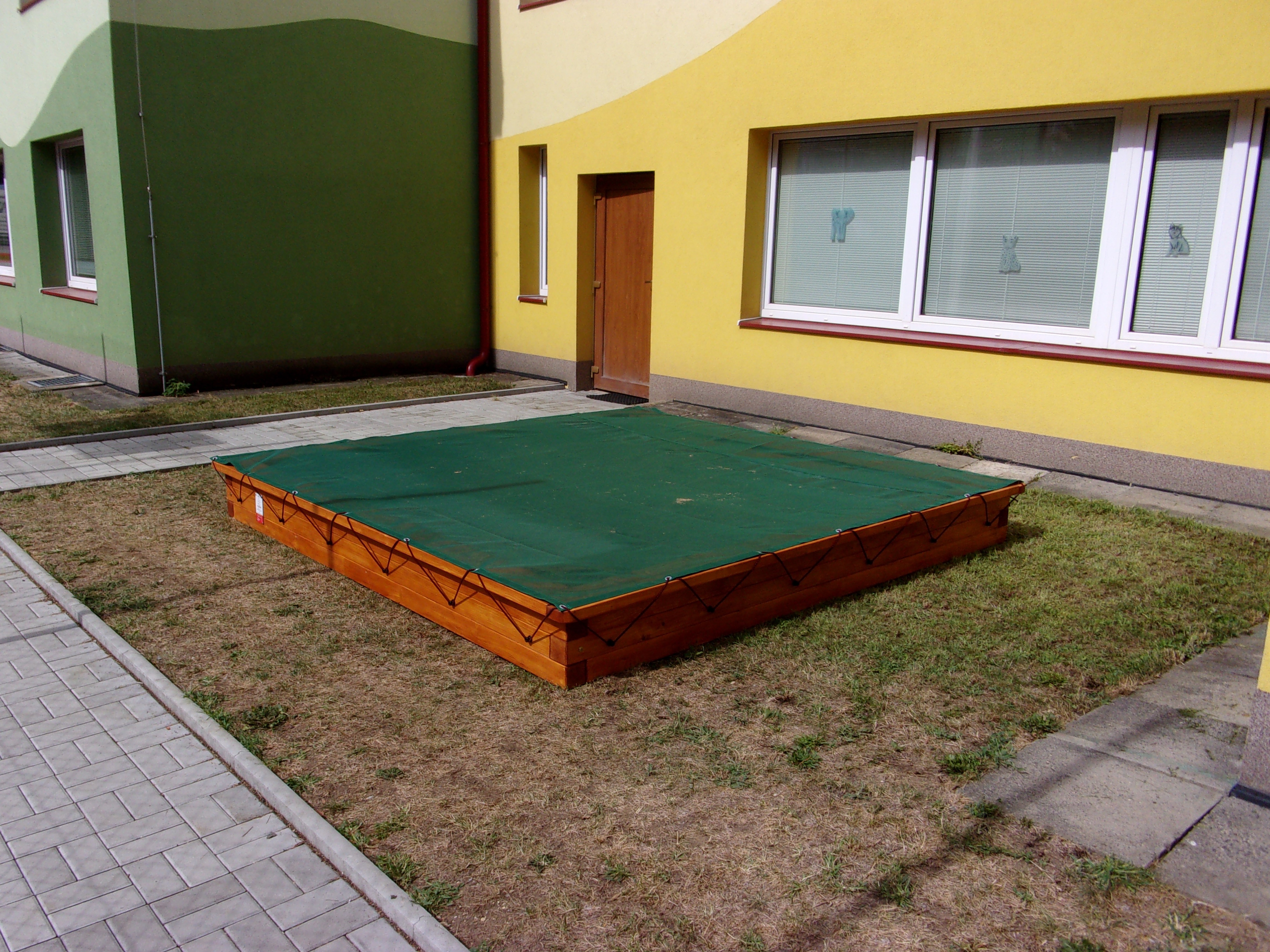 Plachta na pískoviště 3 x 3 m