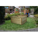 Dřevěný kompostér 150 x 150 cm