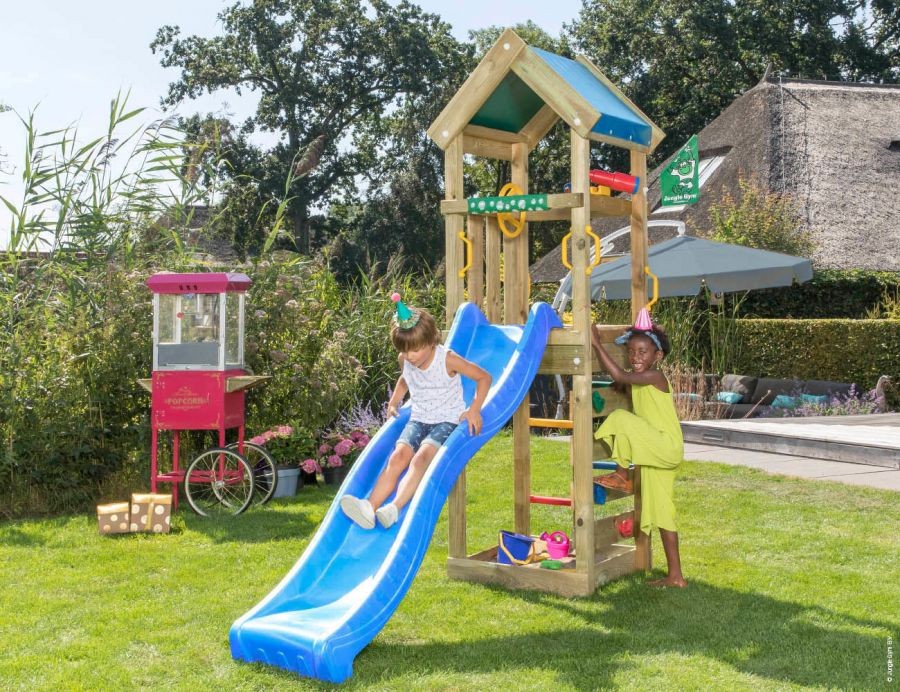 Dětské hřiště Jungle Patio se skluzavkou Fialová