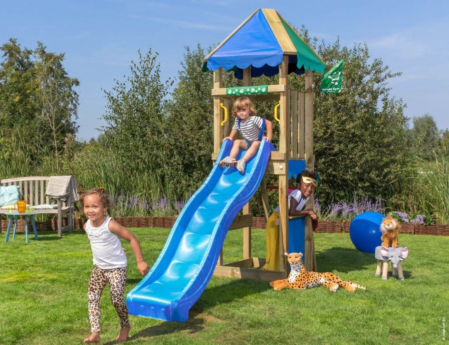 Dětské hřiště Jungle Cirque se skluzavkou Červená