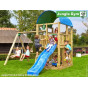 Hřiště Jungle Farm se skluzavkami a modulem 2-Swing X´tra