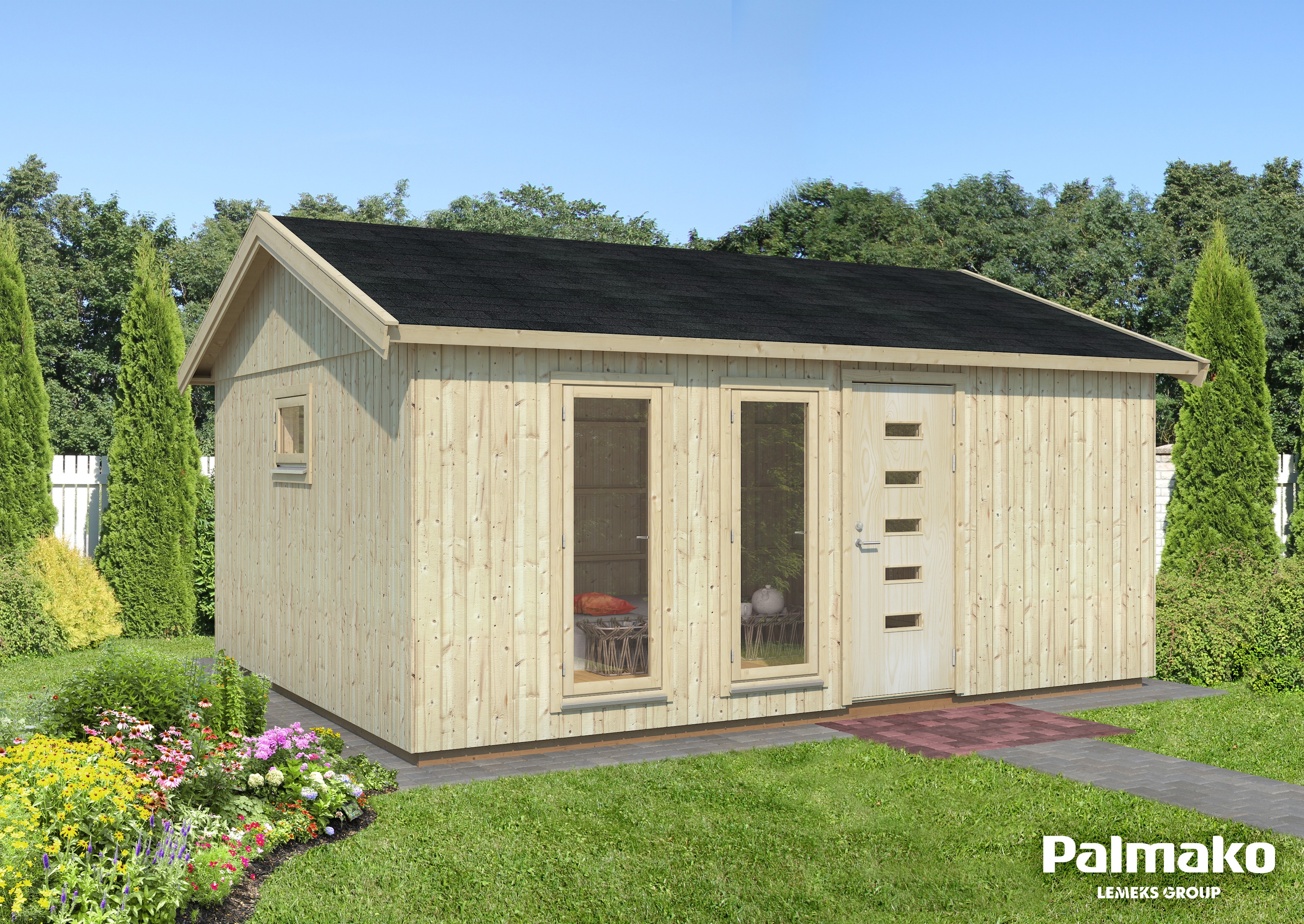 Zahradní chata Charlotte 21,5 m2