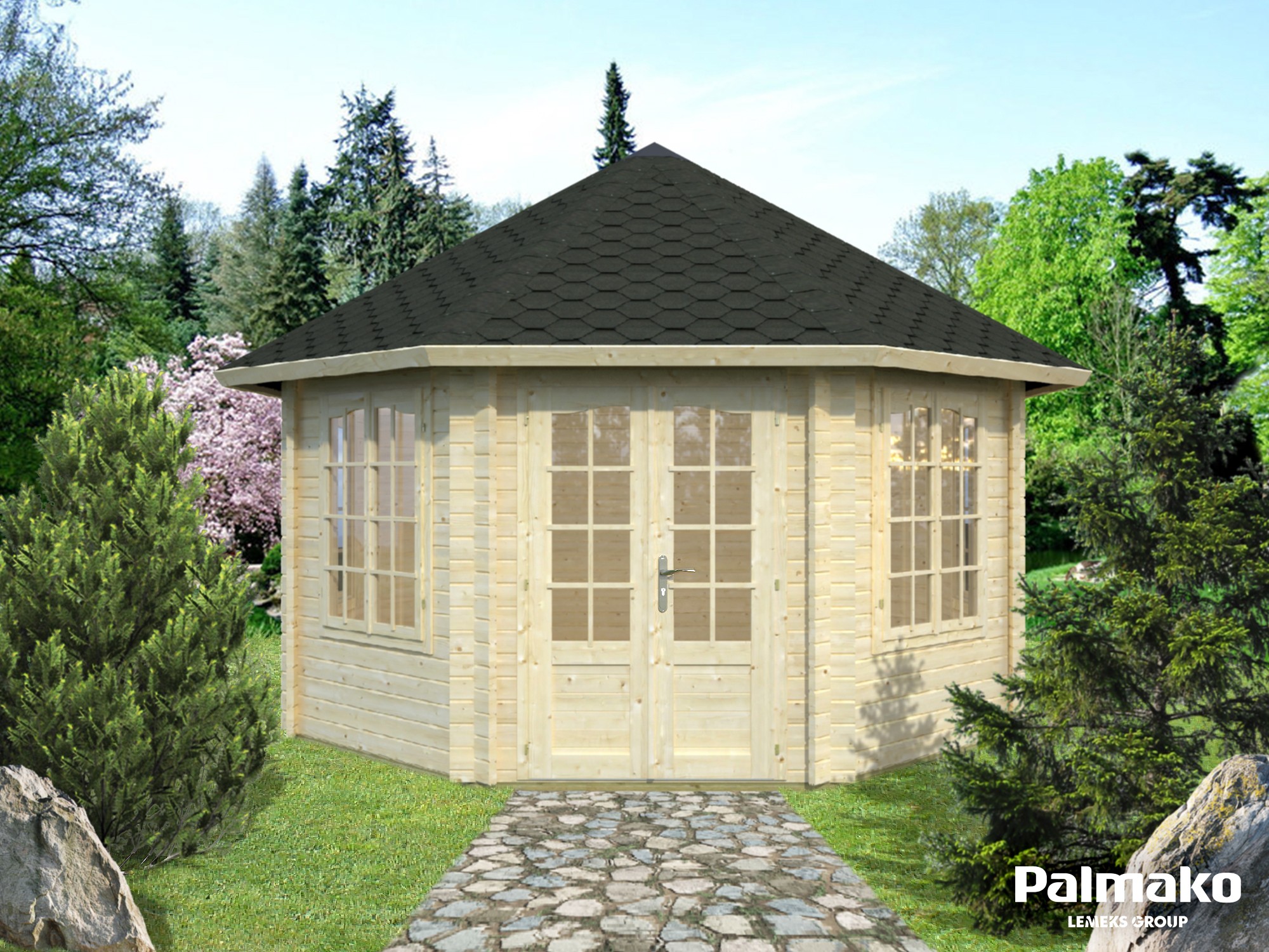 Zahradní altán Hana 14,1 m2