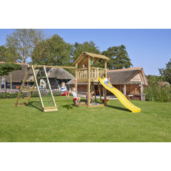 Hřiště Jungle Shelter se skluzavkou a modulem Climb frame 2.0