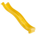 Plastová žlutá skluzavka s vlnkou, délka 220 cm