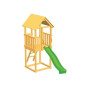 Dětská hrací věž Kiosk Swing 120 s krátkou skluzavkou