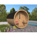 Sauna Barrel 250 Thermowood