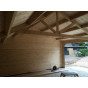 Dřevěná garáž Nysse