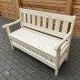 Dřevěná lavice Líza bez povrchové úpravy