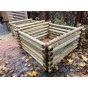 Dřevěný kompostér DK05 150 x 150 cm