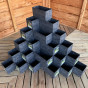 Kasko vyvýšený záhon na balkon Pyramida