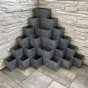 Kasko vyvýšený záhon na balkon Pyramida  50 x 75 cm