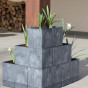 Kasko vyvýšený balkonový záhon Pyramida  88 x 75 cm