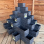 Kasko vyvýšený balkonový záhon Pyramida