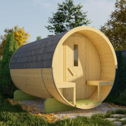 Sauna Barrel 300