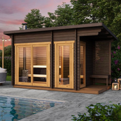 Venkovní sauna Tampere-M
