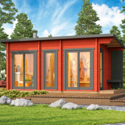 Venkovní sauna Tampere-XL