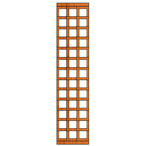 Mříž Pergola 41 x 180
