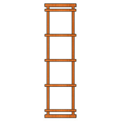 Mříž Pergola 41 x 150
