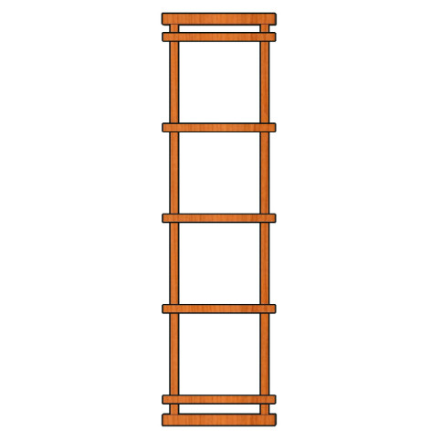 Mříž Pergola 41 x 150