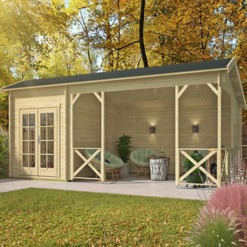 Chata Kukka s přístřeškem