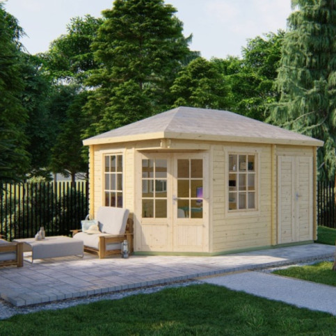 Zahradní altán Sigrid s přístavkem