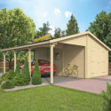 Dřevěná garáž Berggren