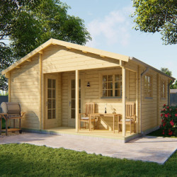 Návrh rozložení zahradní chaty Ardee