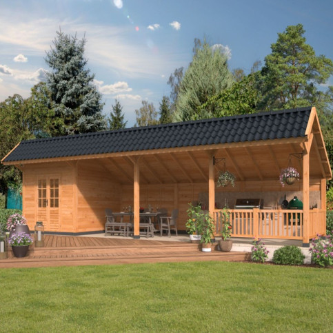 Montovaná chata Bergen 11 XL