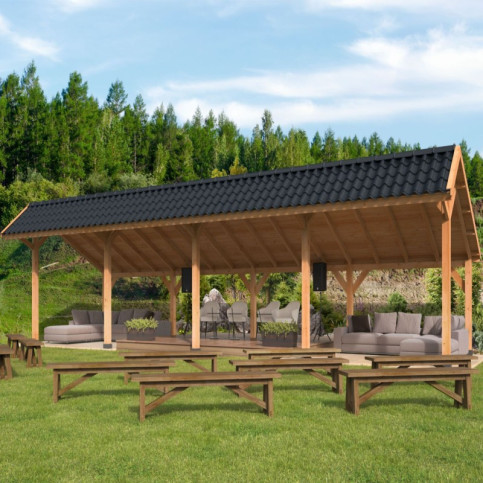 Montovaná chata Bergen 9 XL