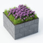 Vyvýšený záhon Flexi Element  -  čtverec 