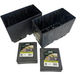 2 truhlíky + 2 misky Flexi Element