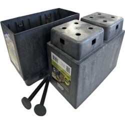 2 truhlíky + 2 kolíky Flexi Element