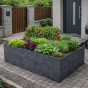 FLEXI ELEMENT vyvýšený záhon - čtverec, výška 45