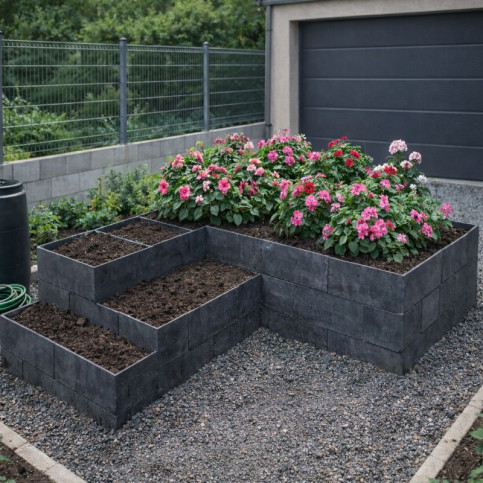 FLEXI ELEMENT  záhon Kaskáda  63 x 150 cm