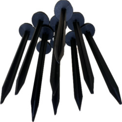 Vyvýšený záhon - kotvící trn