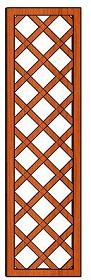 Mříž Pergola 41 x 150