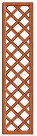 Mříž Pergola 41 x 180