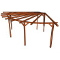 Pergola Linda 11 stojky 7 x 7 cm