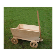 Dřevěný vozík s ojí