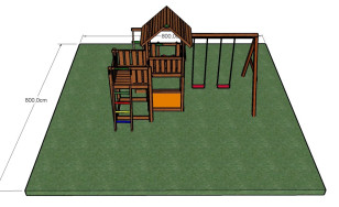 Plánek dětského hřiště