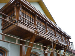 Bavorské balkonové sloupky