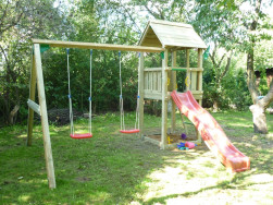 Dětské hřiště Jungle Gym doplněné o Climb Modul