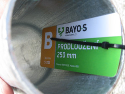 Bayos - prodlužovací trubka